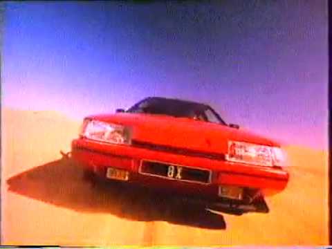 Publicité Citroën BX 16V Soupapes