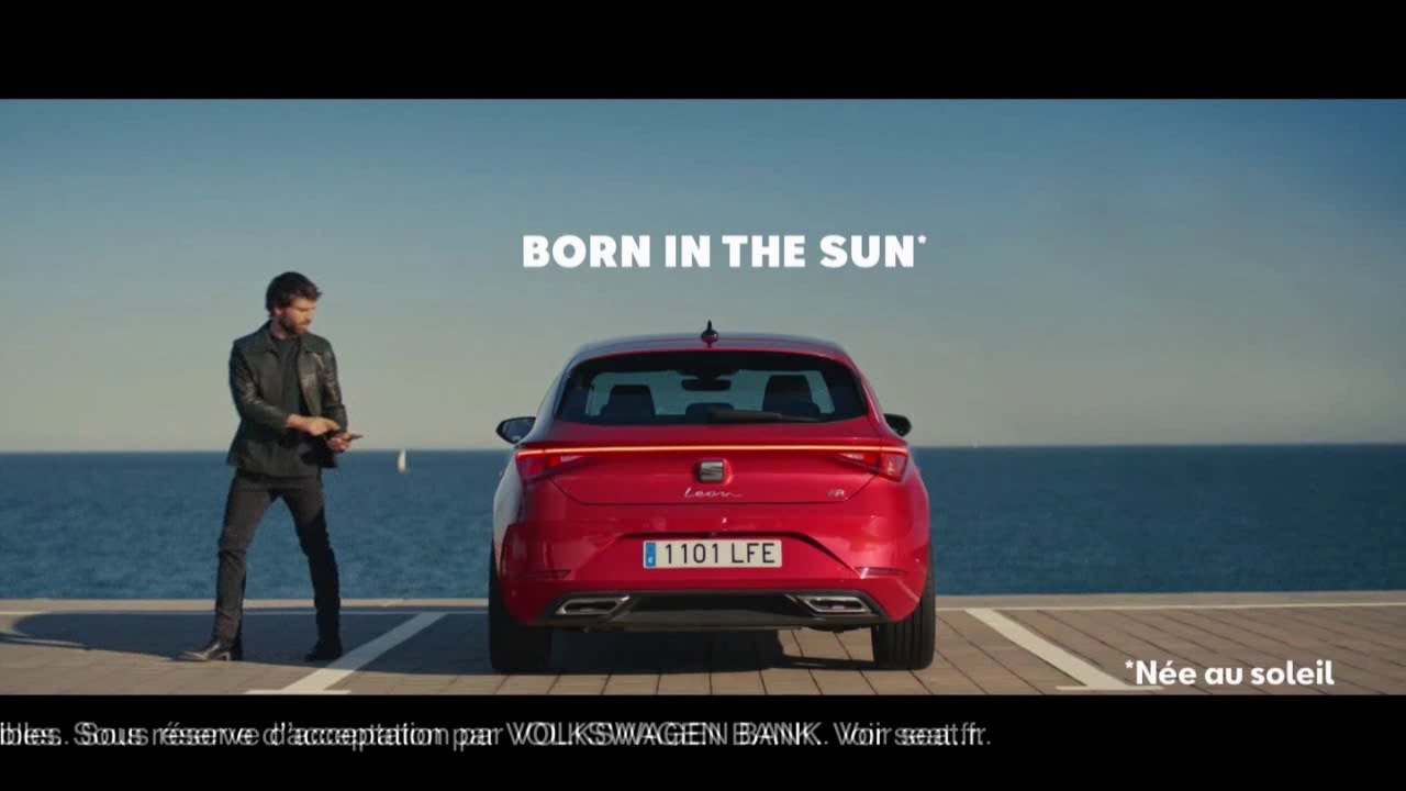 Seat Leon "après le vent" "born in the sun" Pub 30s