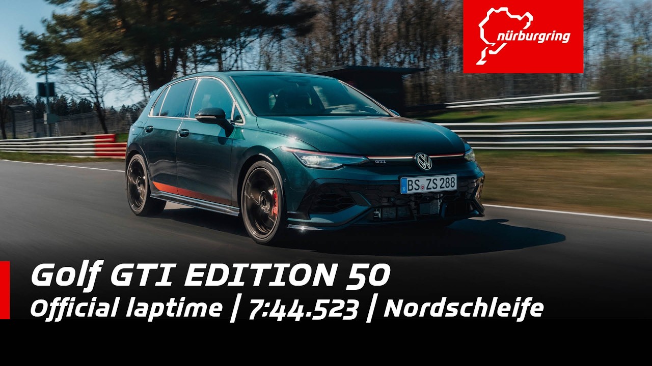 Golf GTI EDITION 50 | 7:44.523 official laptime | Nordschleife