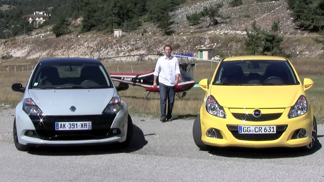 Comparatif Opel OPC Renault Clio RS